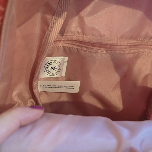 Red Floral Backpack - Picture 7 of 9